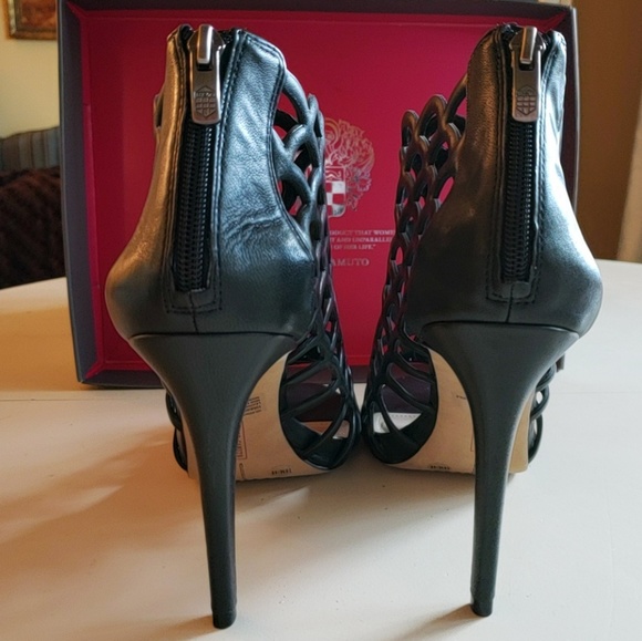 Vince Camuto Fontanela Caged Sandal Sz 10 - Picture 4 of 7